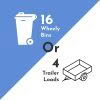4.5m General Rubbish Skip Bin - Image 2