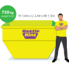 4.5m General Rubbish Skip Bin